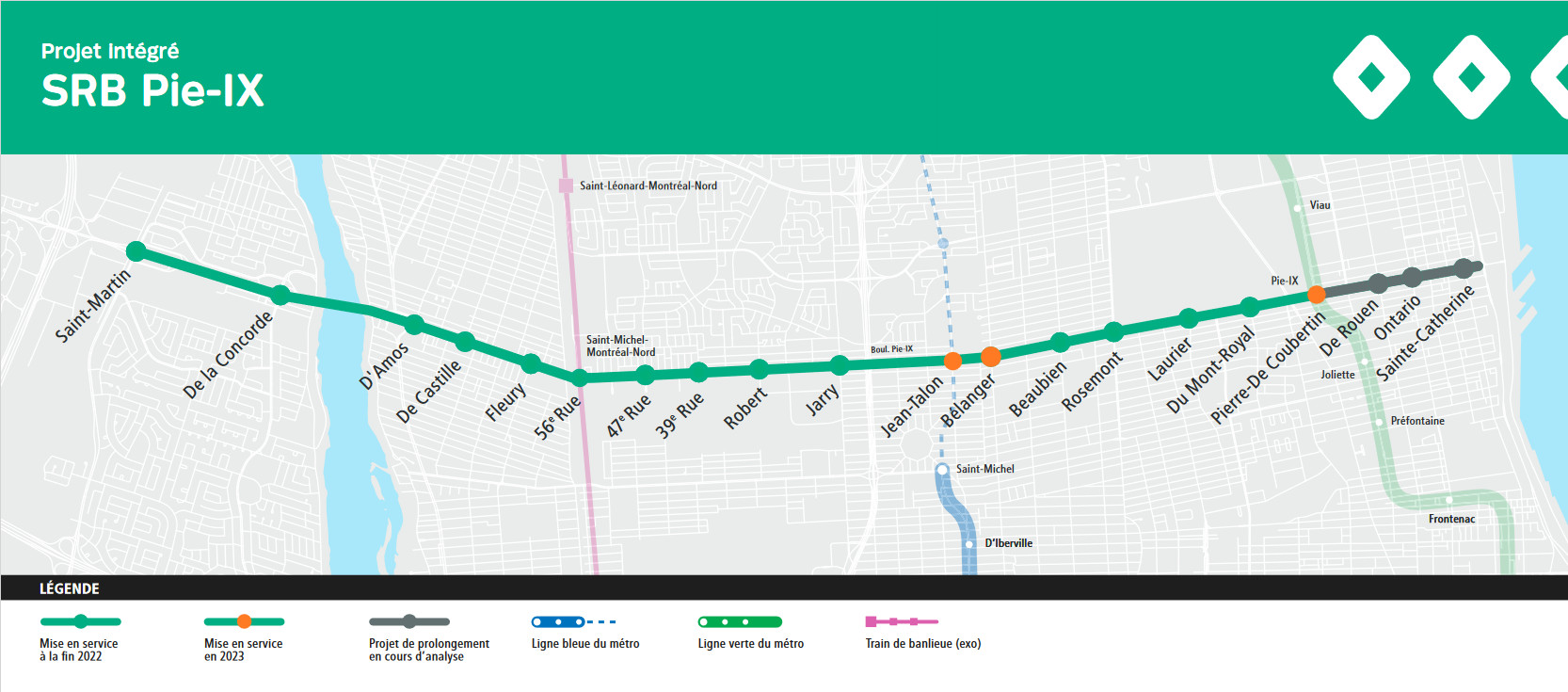 LE SRB PIEIX EN SERVICE DÈS LE 7 NOVEMBRE EST MÉDIA Montréal EST